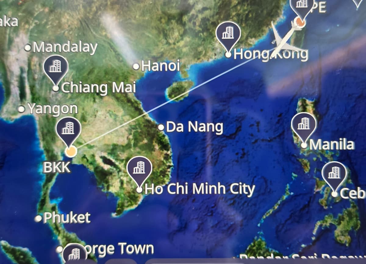 Travel map